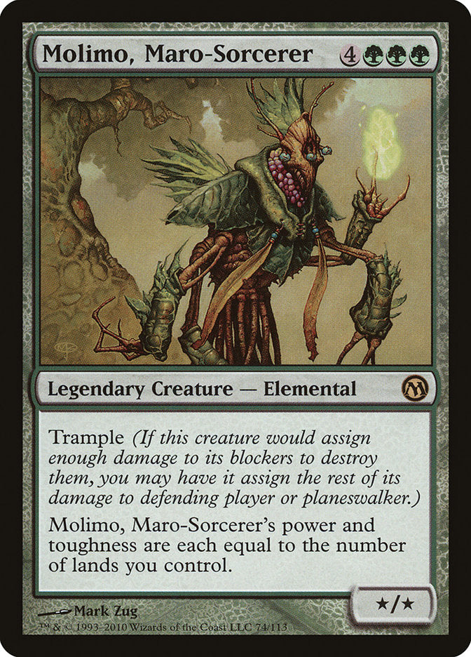 Molimo, sorcier-mage [Duels of the Planeswalkers]