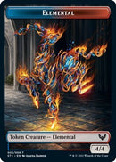 Jeton double-face Élémental // Parasite [Strixhaven : L'Académie des mages Jetons]