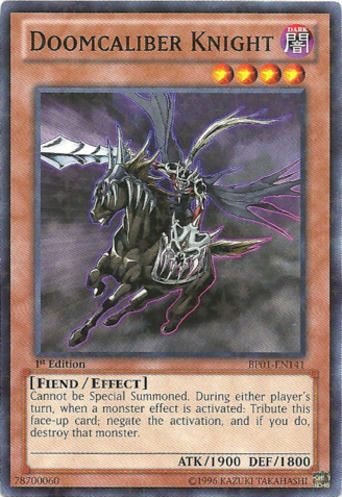Chevalier Calamiterror [BP01-FR141] Starfoil Rare