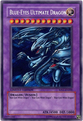 Dragon Ultime aux Yeux Bleus [RP01-FR000] Secrète Rare