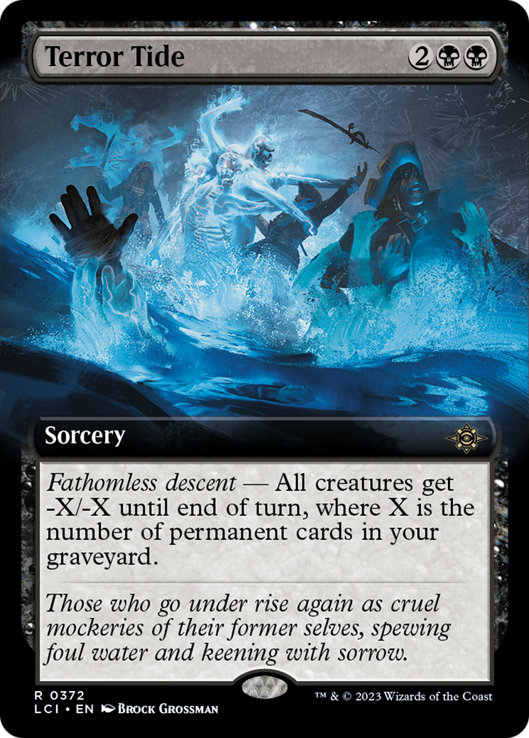 Marée de terreur (Extended Art) [Les Cavernes perdues d'Ixalan]