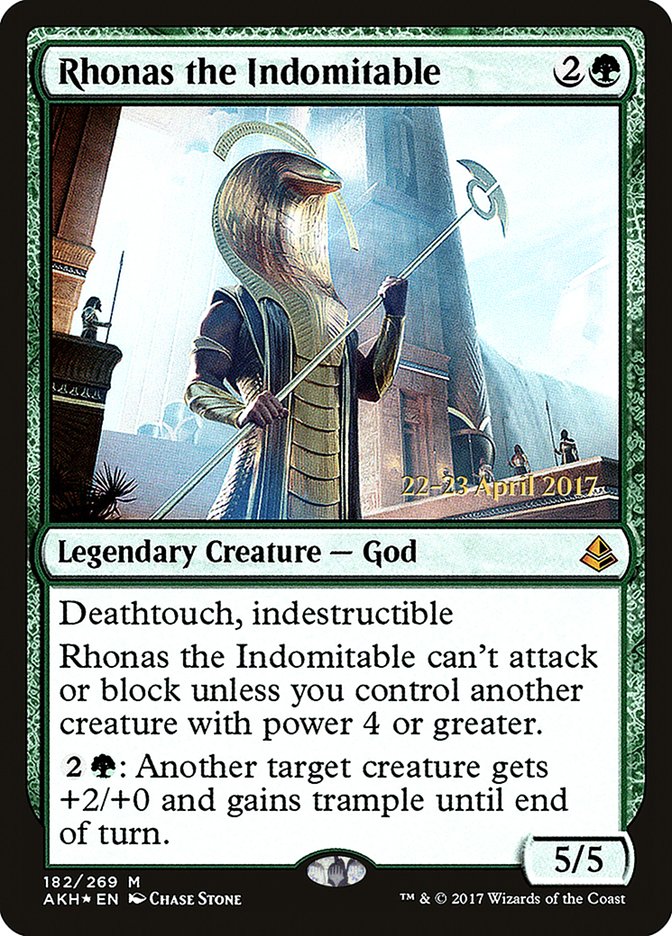 Rhonas l'Indomptable [Prerelease Amonkhet]