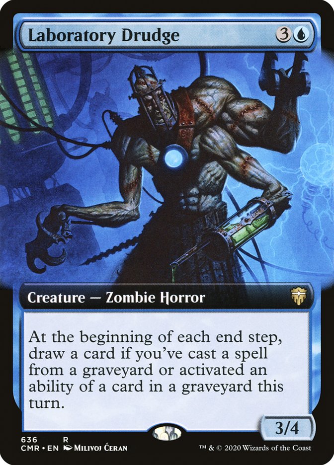 Esclavo de Laboratorio (Arte Extendido) [Commander Legends]