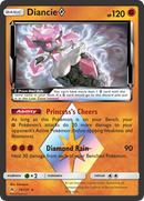 Diancie (74/131) (Étoile Prisme) [Soleil et Lune : Lumière Interdite]