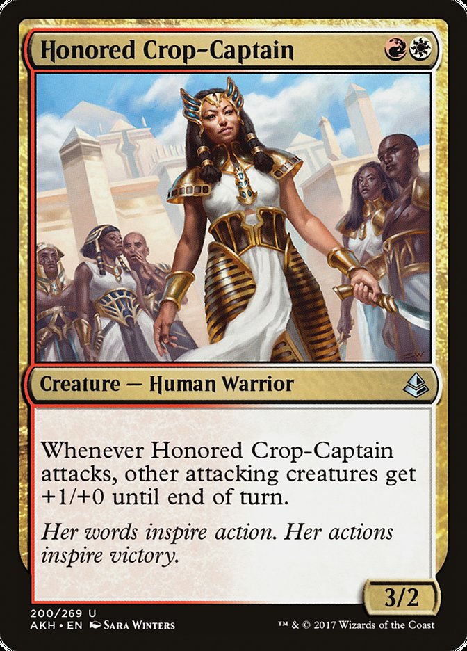 Capitaine de Moisson honoré [Amonkhet]