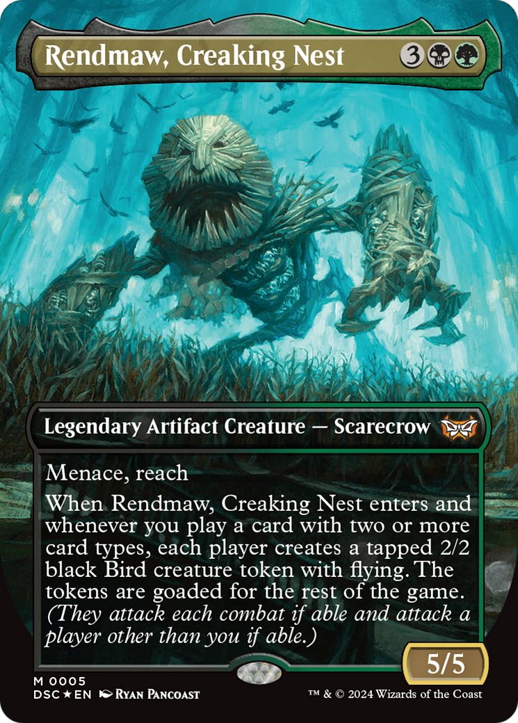 Rendmaw, Nid grinçant (Sans bordure) [Commander Horreurs de Sombreland]