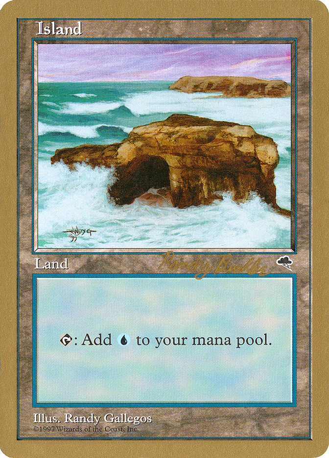 Île (rb336) (Randy Buehler) [Decks des Championnats du Monde 1998]