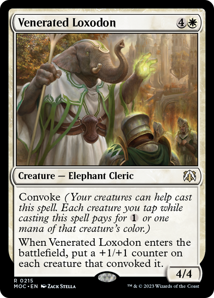 Loxodón Venerado [Marcha de las Máquinas Commander]