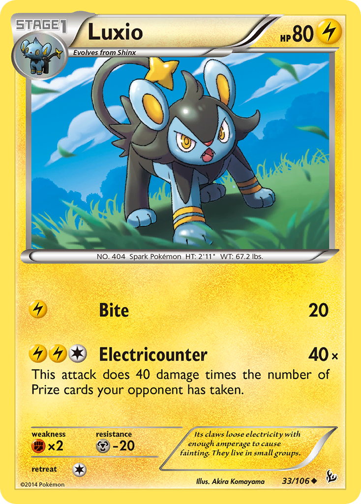 Luxio (33/106) [XY: Étincelles]