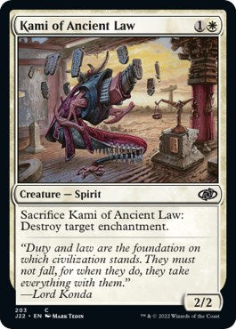 Kami de la loi ancienne [Jumpstart 2022]