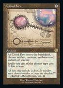 Llave de Nube (Esquemática retro) [Artefactos retro de La Guerra de los Hermanos]