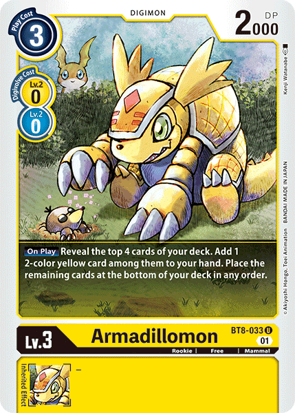 Armadillomon [BT8-033] [Nuevo Despertar]
