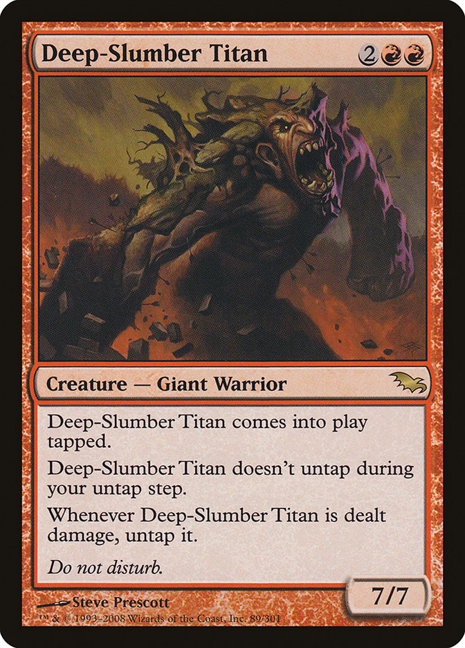 Titan du Sommeil profond [Shadowmoor]