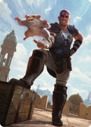 Minsc y Boo, héroes atemporales — Carta con arte (72) [Commander Legends: Battle for Baldur's Gate Art Series]