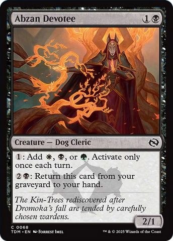 Devoto Abzan [Tarkir: Dragonstorm]