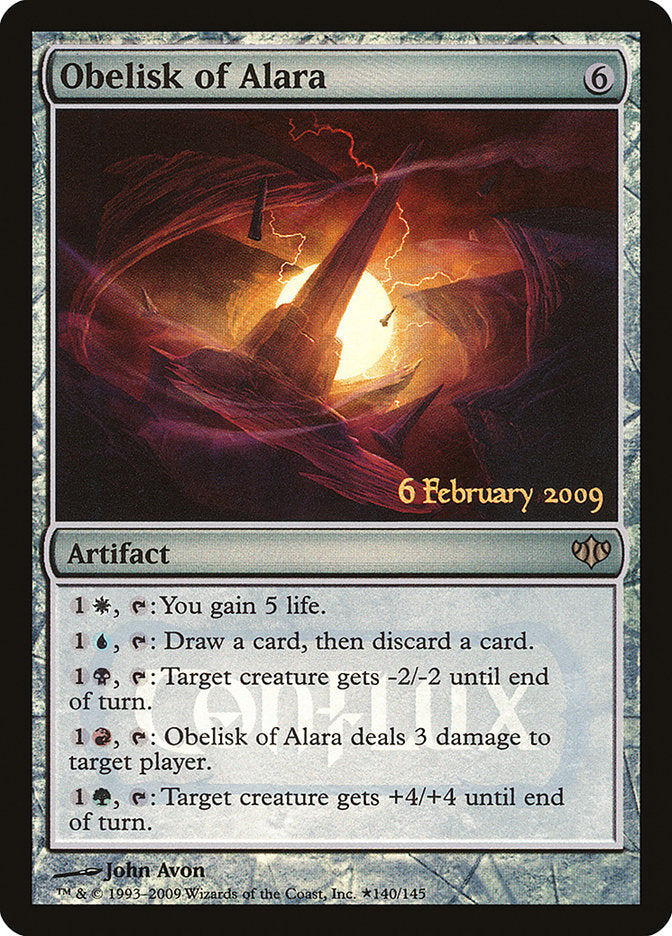 Obélisque d'Alara (Lancement) [Conflux Promos]