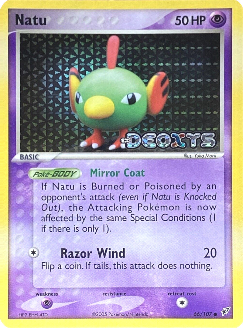 Natu (66/107) (Estampada) [EX: Deoxys]