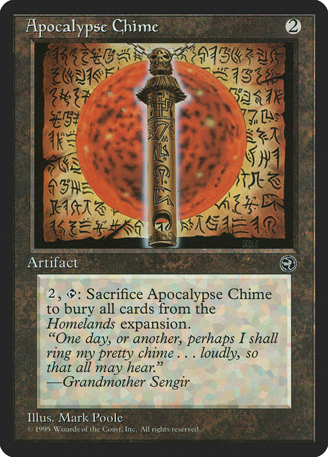 Carillon apocalyptique [Homelands]