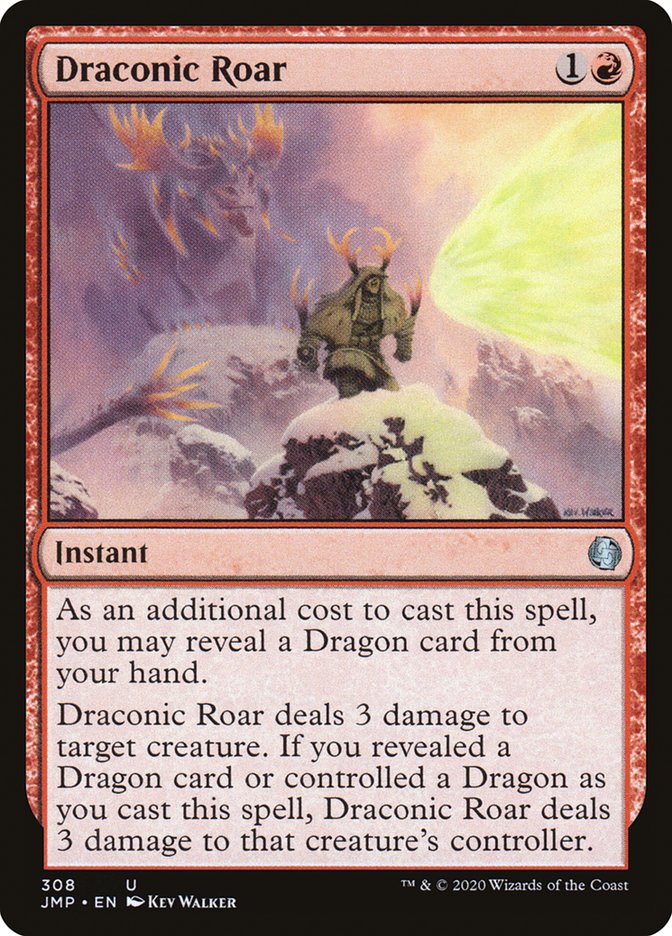 Rugissement draconique [Jumpstart]