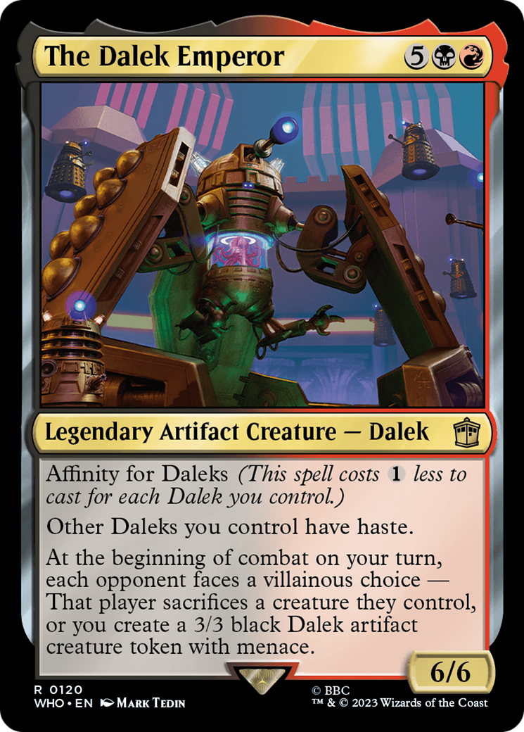 L'Empereur Dalek (Illustration étendue) [Doctor Who]