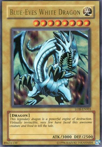 Dragon Blanc aux Yeux Bleus [LOB-FR001] Ultra Rare