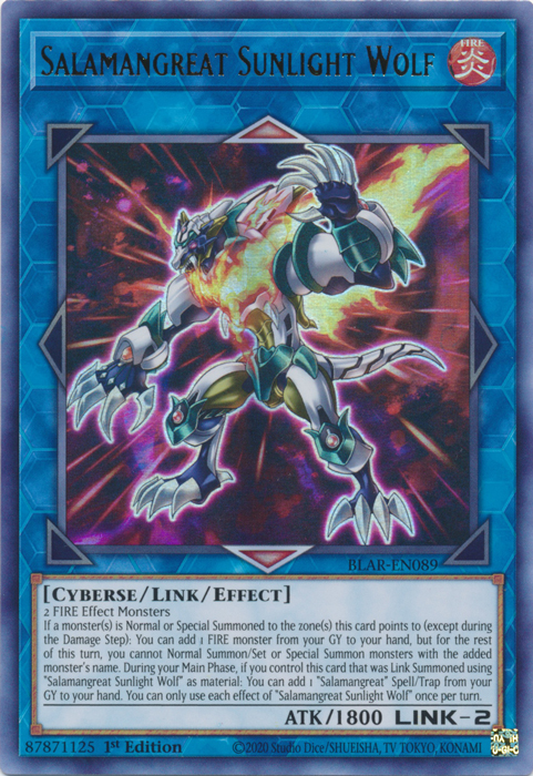 Loup Salamangrande Solaire [BLAR-FR089] Ultra Rare
