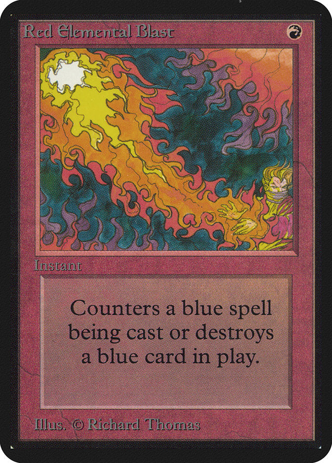 Explosion élémentaire rouge [Édition Alpha]