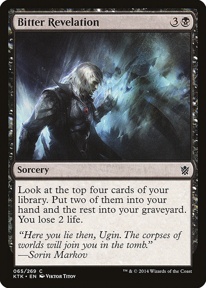 Revelación amarga [Khans de Tarkir]