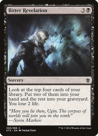 Revelación amarga [Khans de Tarkir]