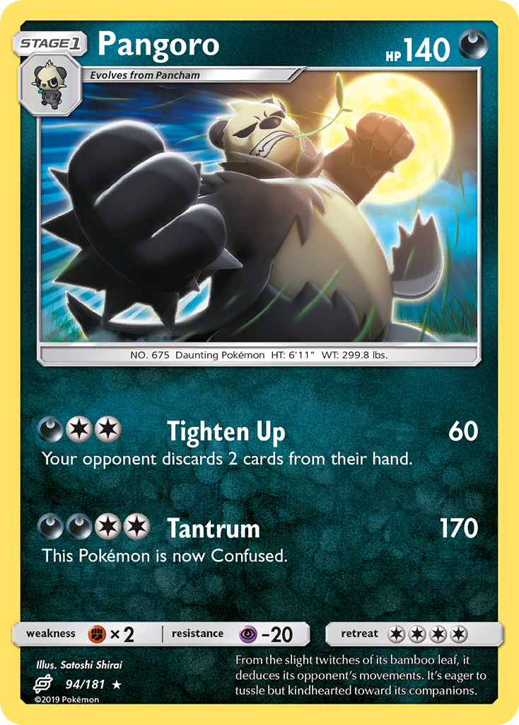Pangoro (94/181) [Sol y Luna: Unión de Aliados]