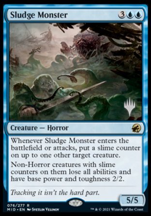Monstre de la vase (Pack promo) [Innistrad: Chasse de minuit promos]