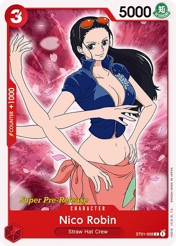 Nico Robin [Baraja de inicio de pre-lanzamiento: Sombrero de Paja]