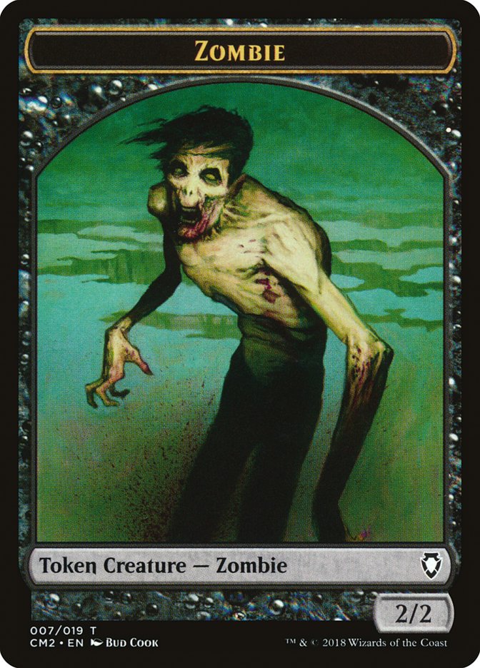 Jeton Zombie [Lot de jetons Commander Anthology Volume II]