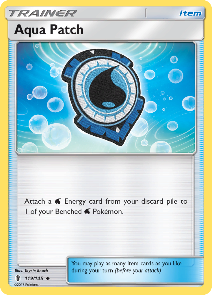 Aqua Patch (119/145) [Soleil et Lune : Gardiens Ascendants]