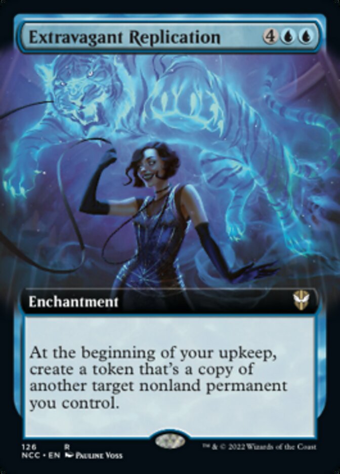 Réplication extravagante (Illustration étendue) [Commander Les rues de la Nouvelle Capenna]