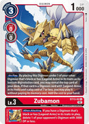 Zubamon [ST13-02] [Mazo de Inicio: Ragnaloardmon]