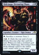 Hidetsugu, chaos dévorant [Kamigawa : La Dynastie néon - Cartes promo d'avant-première]