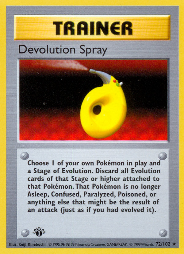 Aerosol de Devolución (72/102) (Sin sombra) [1ª Edición de Set Básico]