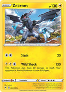 Zekrom (060/185) (Holofoil Cosmos) [Espada y Escudo: Promocionales de Estrella Negra]