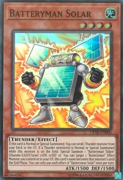 Batteryman Solar [OP10-ES005] Súper Rara