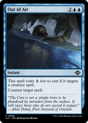 Sin aire [Las cavernas perdidas de Ixalan]