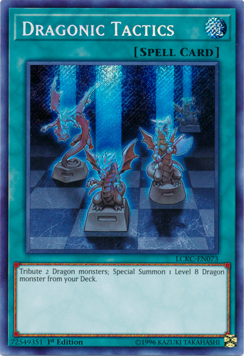 Tactical del Dragón [LCKC-EN073] Rara Secreta