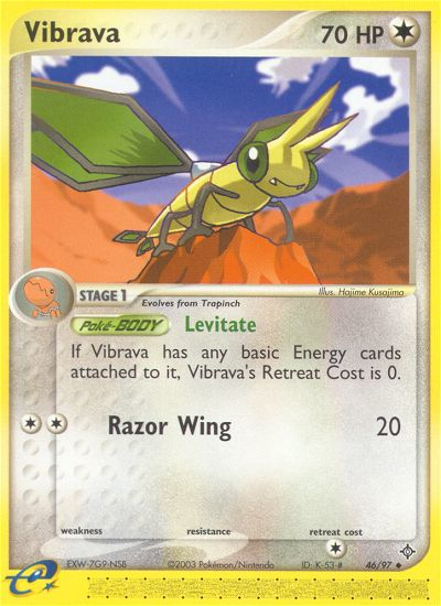 Vibraselle (46/97) [EX : Dragon]
