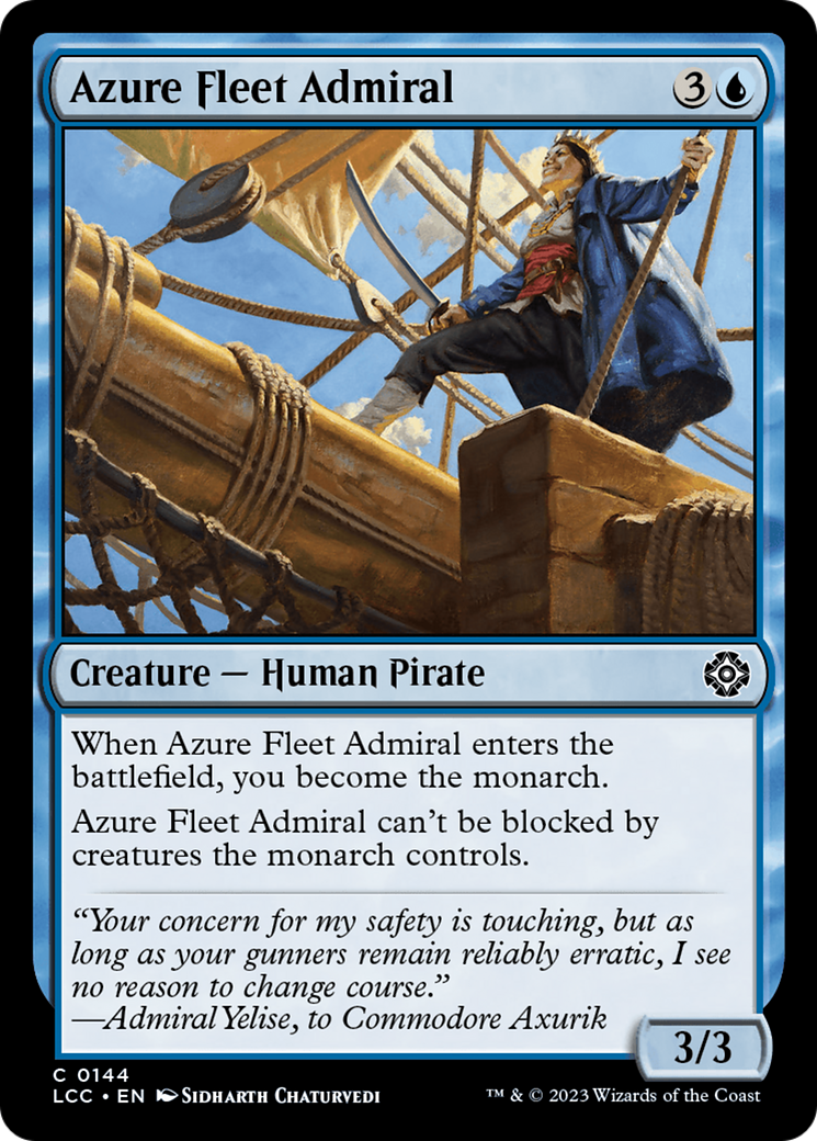 Amiral de la Flotte azurée [Commander Les Cavernes Oubliées d'Ixalan]