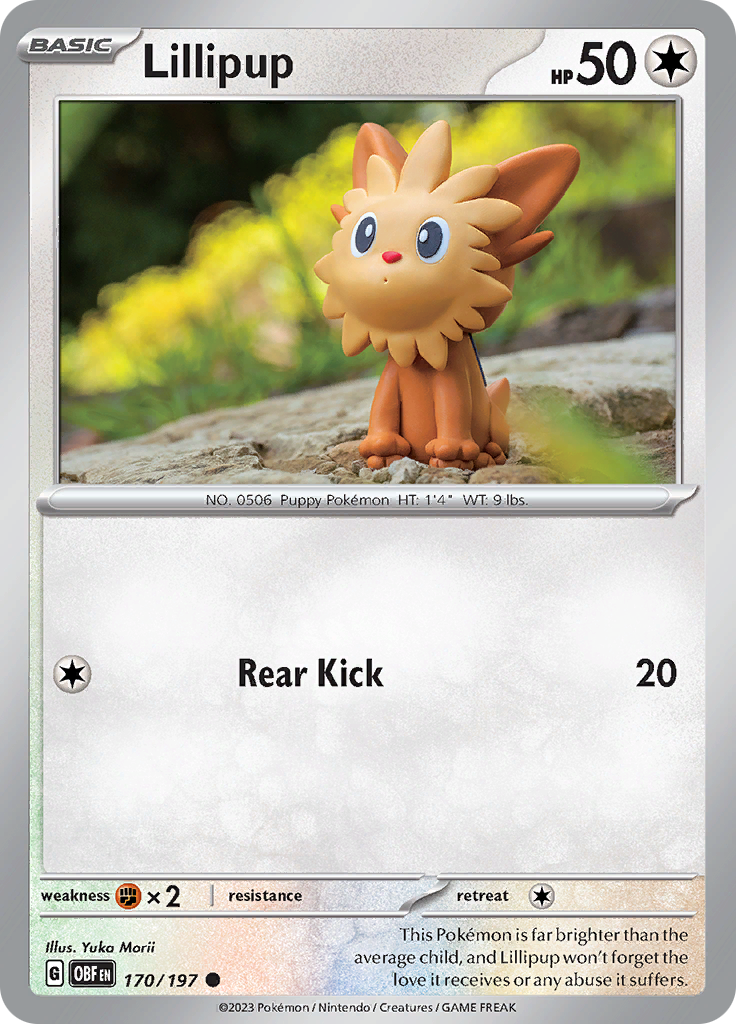 Lillipup (170/197) [Escarlata y Púrpura: Llamas Obsidianas]