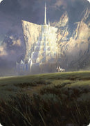 Carte d'art Minas Tirith [Le Seigneur des Anneaux : Contes de la Terre du Milieu - Série d'illustrations]