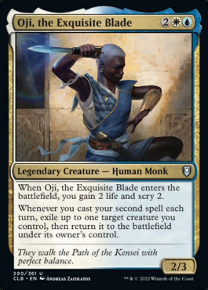 Oji, la Lame exquise [Commander Legends: Battle for Baldur's Gate]
