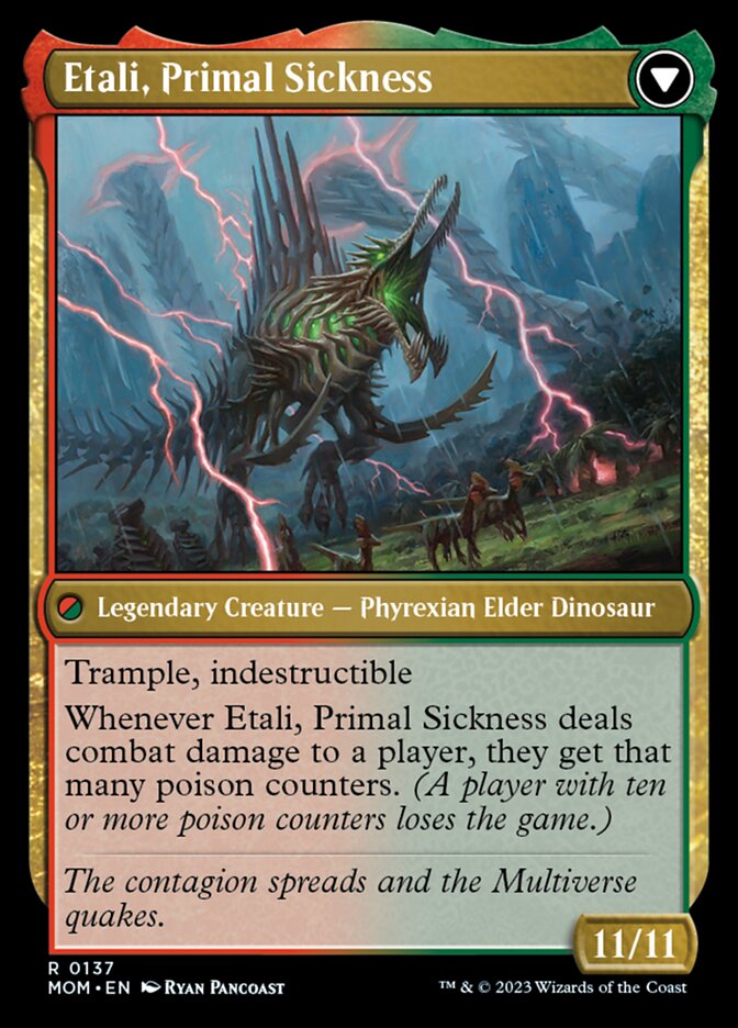Etali, conquérant primordial // Etali, Maladie primordiale [L'invasion des machines]