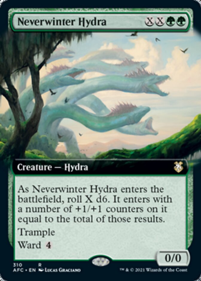 Hydre de Neverwinter (Extended Art) [Dungeons & Dragons: Adventures in the Forgotten Realms Commander]