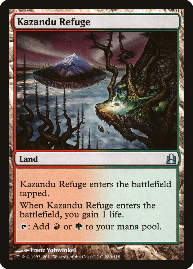 Refugio de Kazandu [Commander 2011]